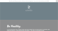Desktop Screenshot of gambeispa.com